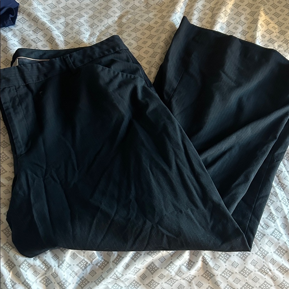GAP Navy Pinstripe Perfect Trouser Dress Pants - 20